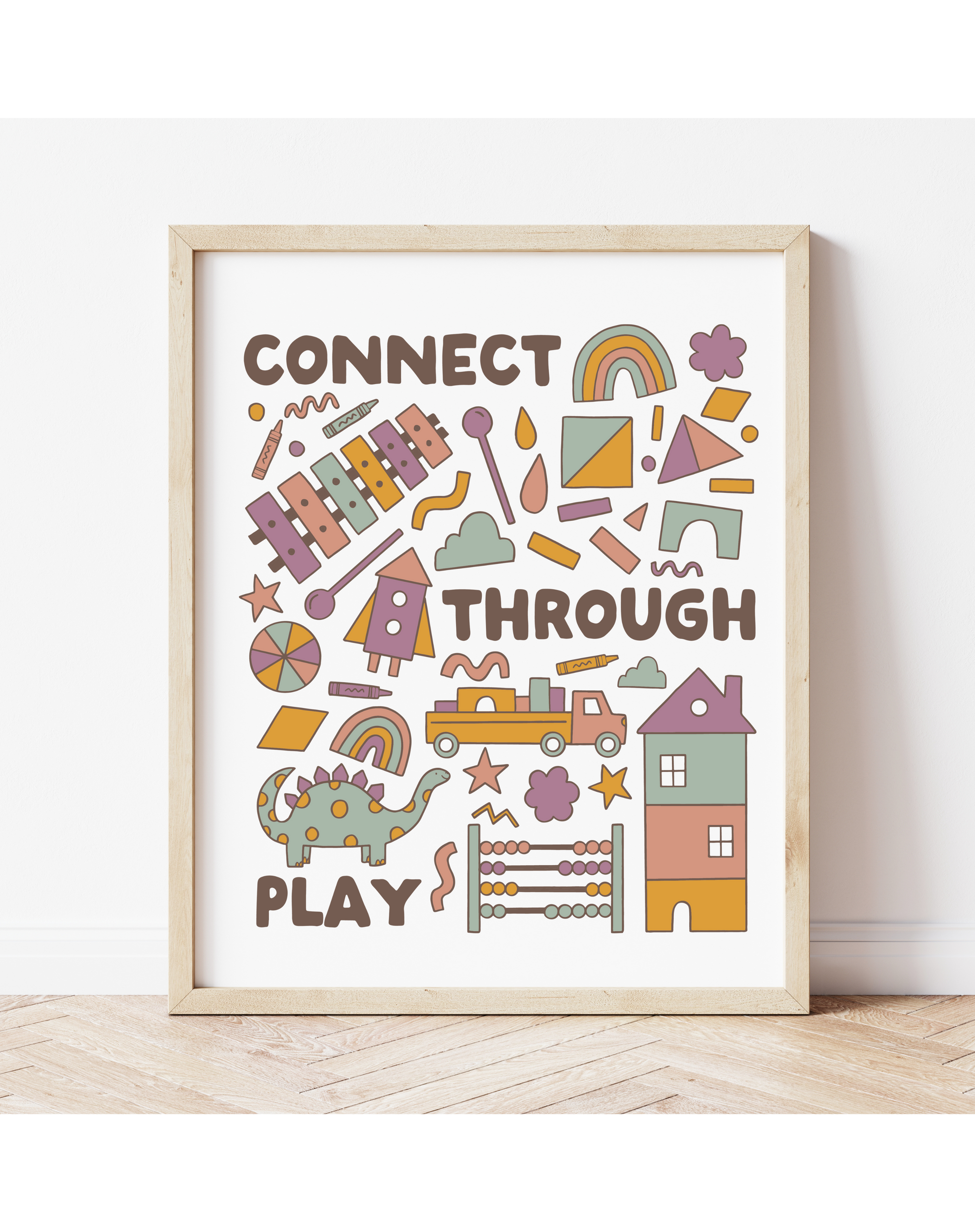 Connect Through Play Print