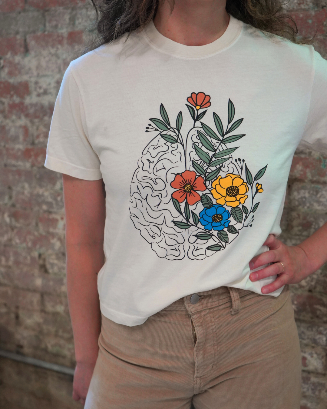 BOXY Flowering Brain Tee
