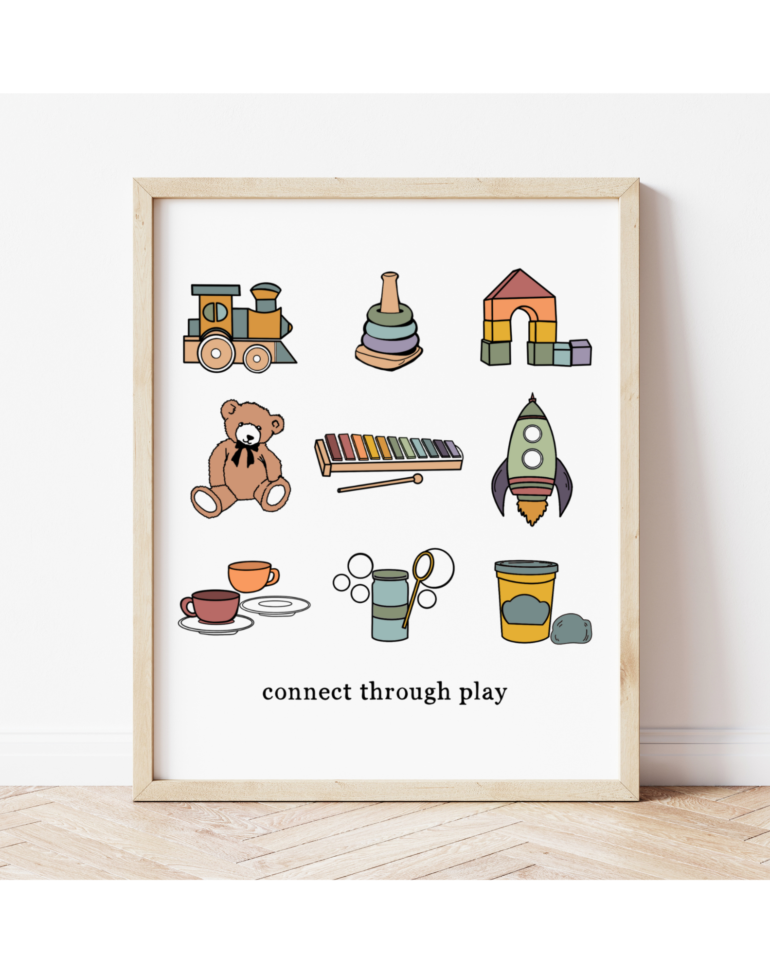 Connect Through Play Print