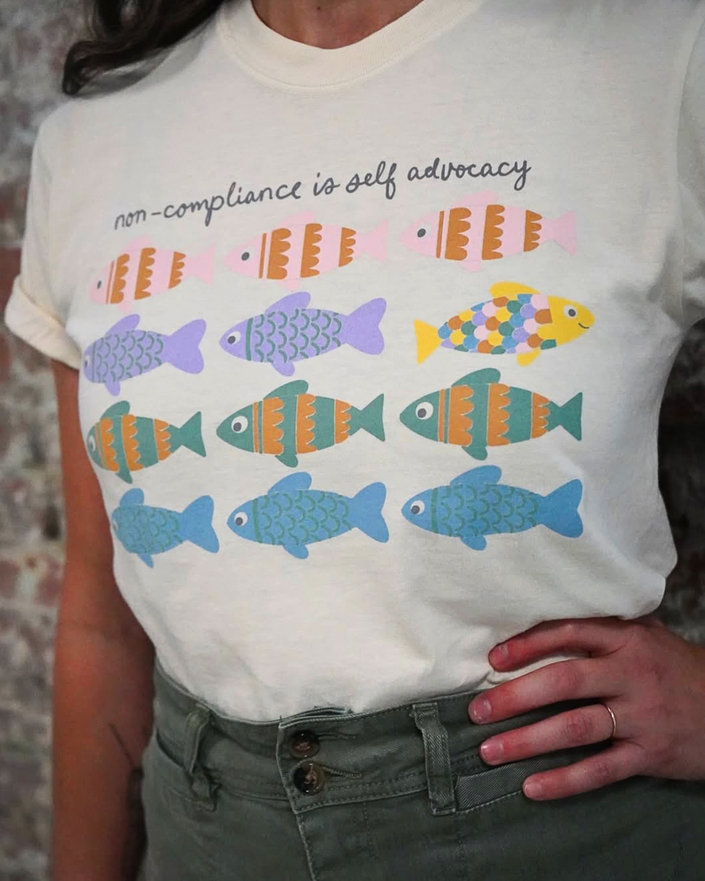 Non-Compliance is Self Advocacy Tee