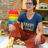 Accessible ABCs Scoop Neck Tee