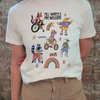 BOXY All Wheels Are Welcome Tee