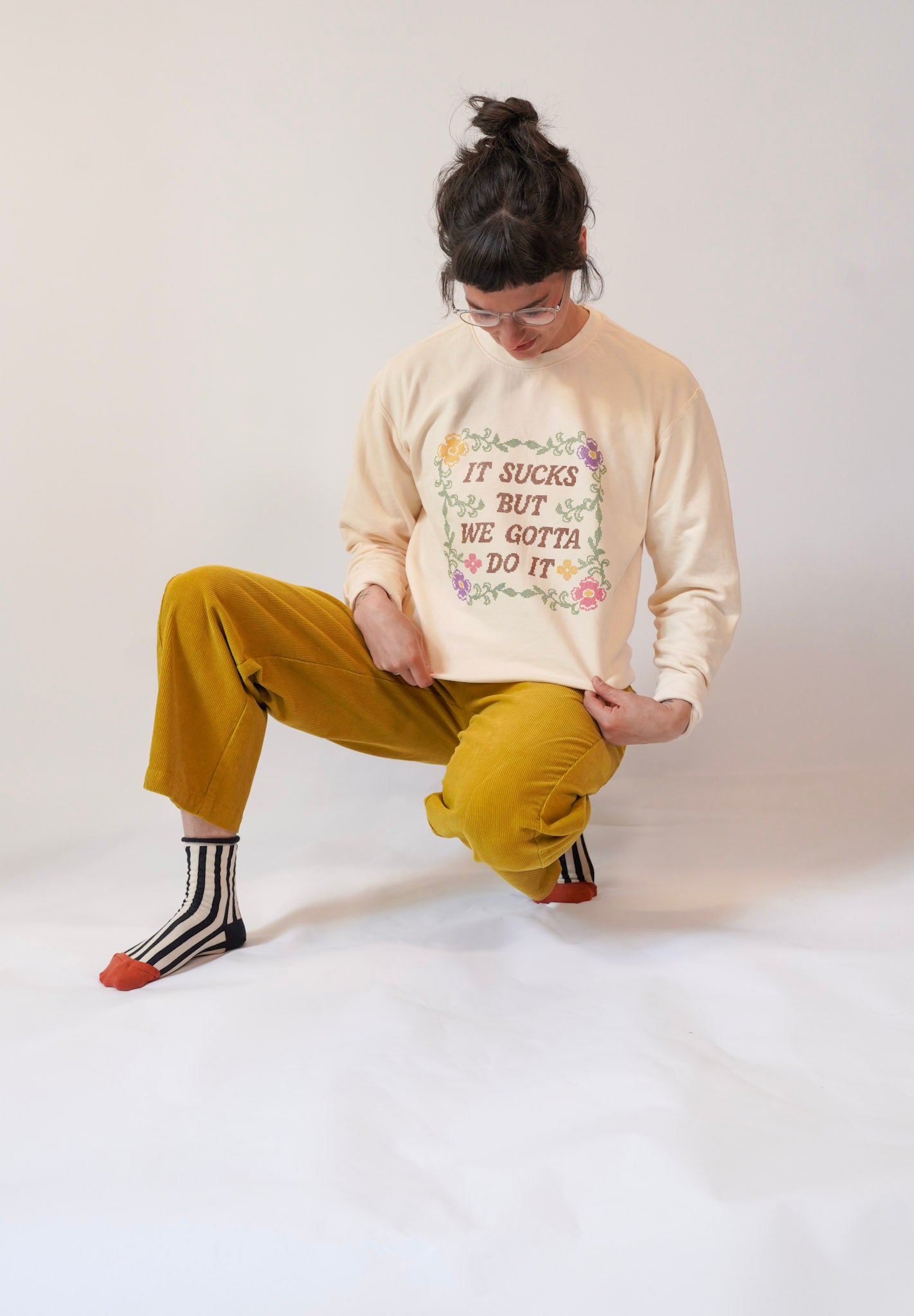 It Sucks Cross Stitch Pullover – Play Spark