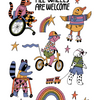 All Wheels Are Welcome Tee
