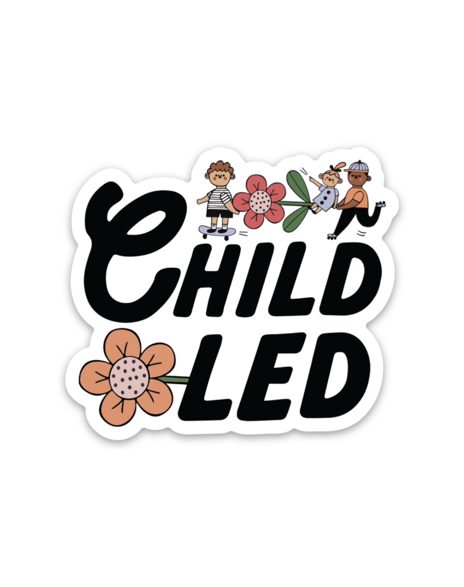 Child Led Sticker