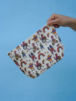 All Wheels Are Welcome Medium Zippered Pouch