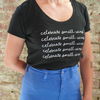 Celebrate Small Wins Scoop Neck Tee