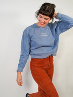All Brains Are Beautiful Embroidered Boxy Pullover
