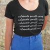 Celebrate Small Wins Scoop Neck Tee