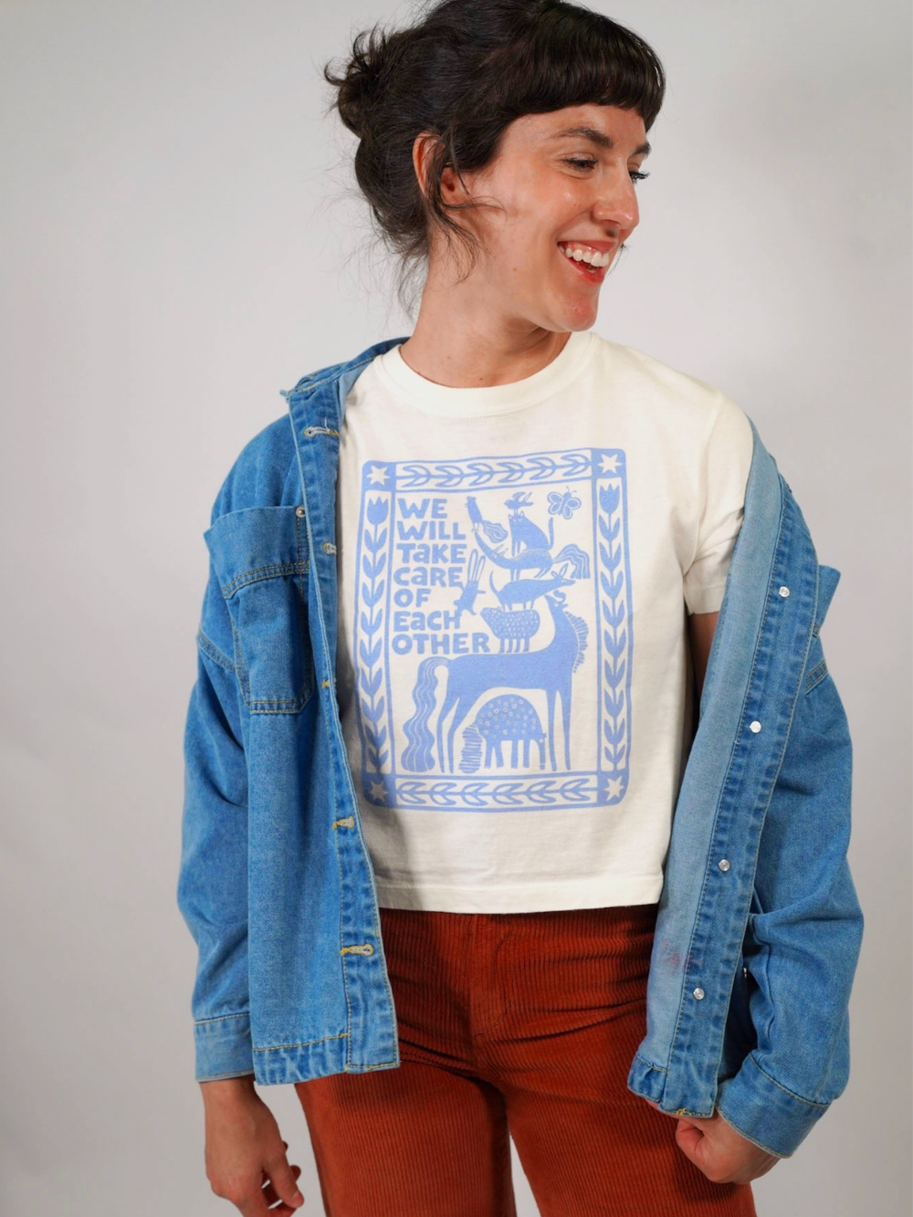 We Will Take Care of Each Other Boxy Tee