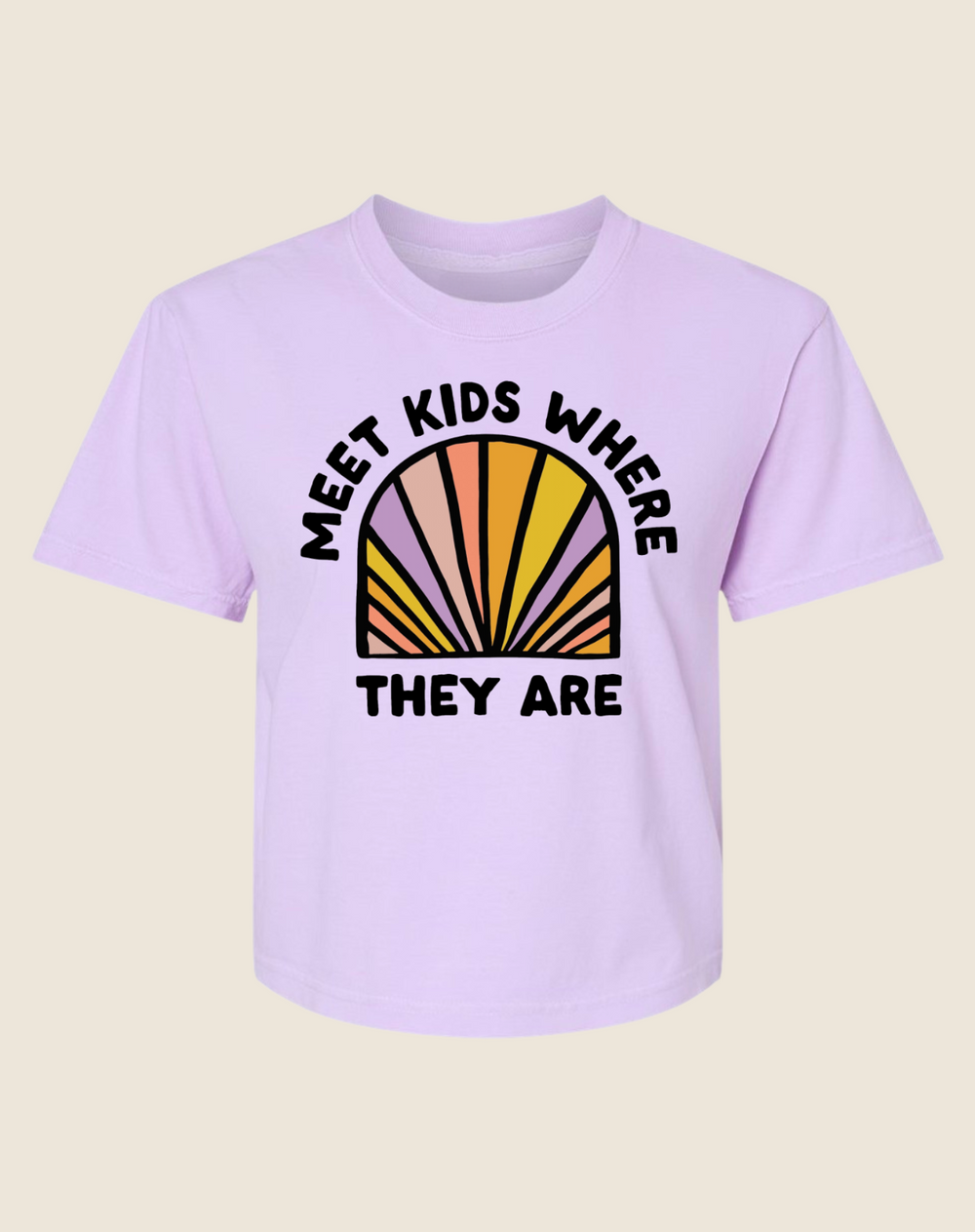 BOXY Meet Kids Where They Are Tee