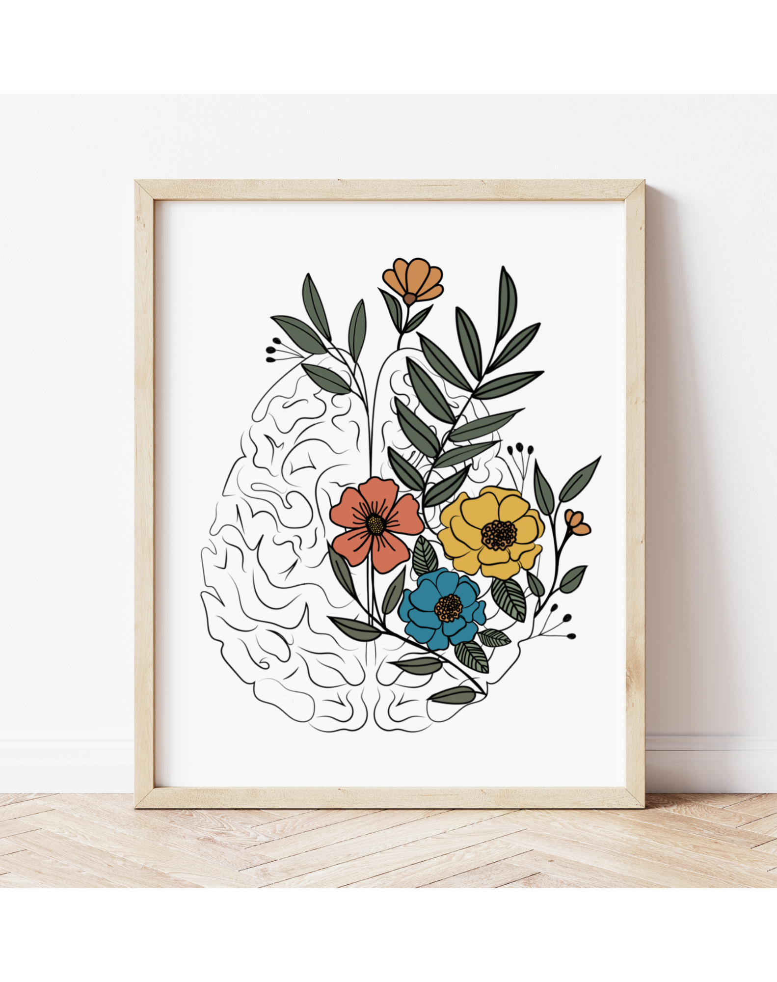 Flowering Brain Print