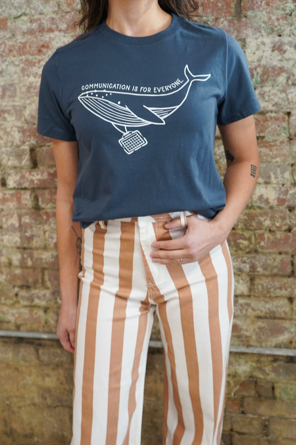 Communication is for Everyone Mid-length Shirt