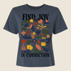 Find Joy in Connection Mid-length Tee