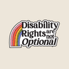 Disability Rights Enamel Pin