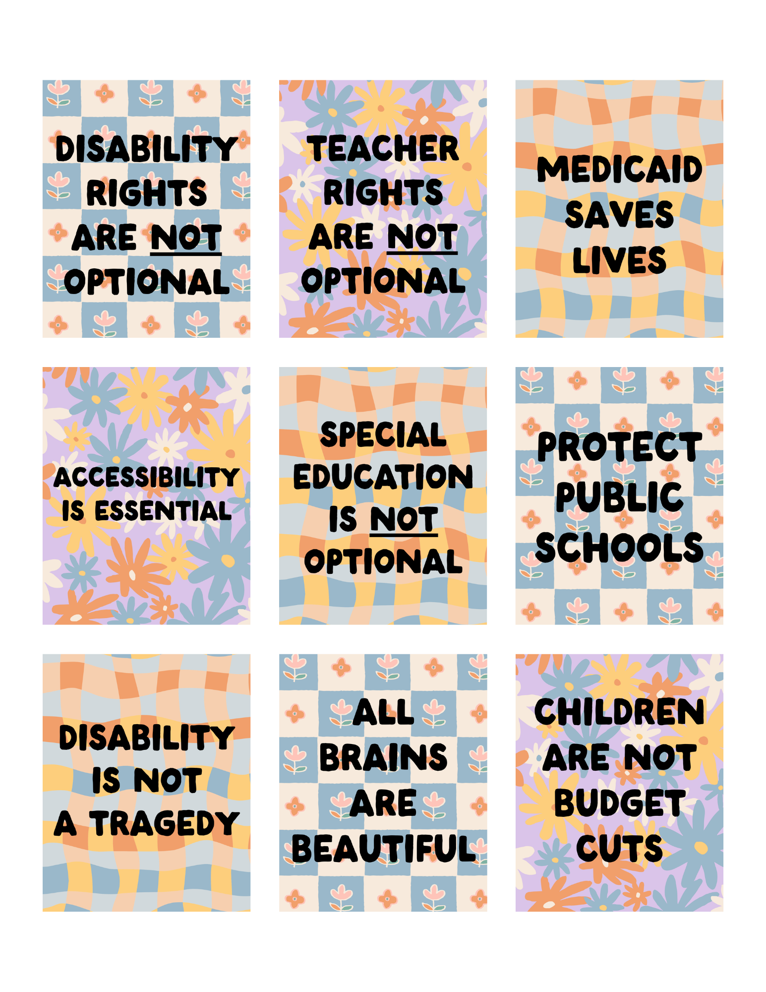 Advocacy Posters