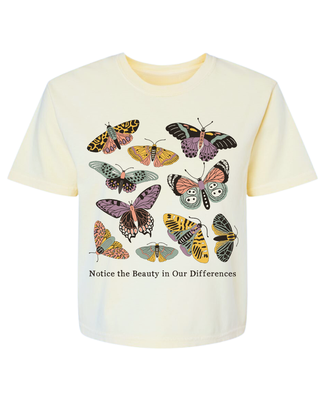 BOXY Notice the Beauty in Our Differences Tee