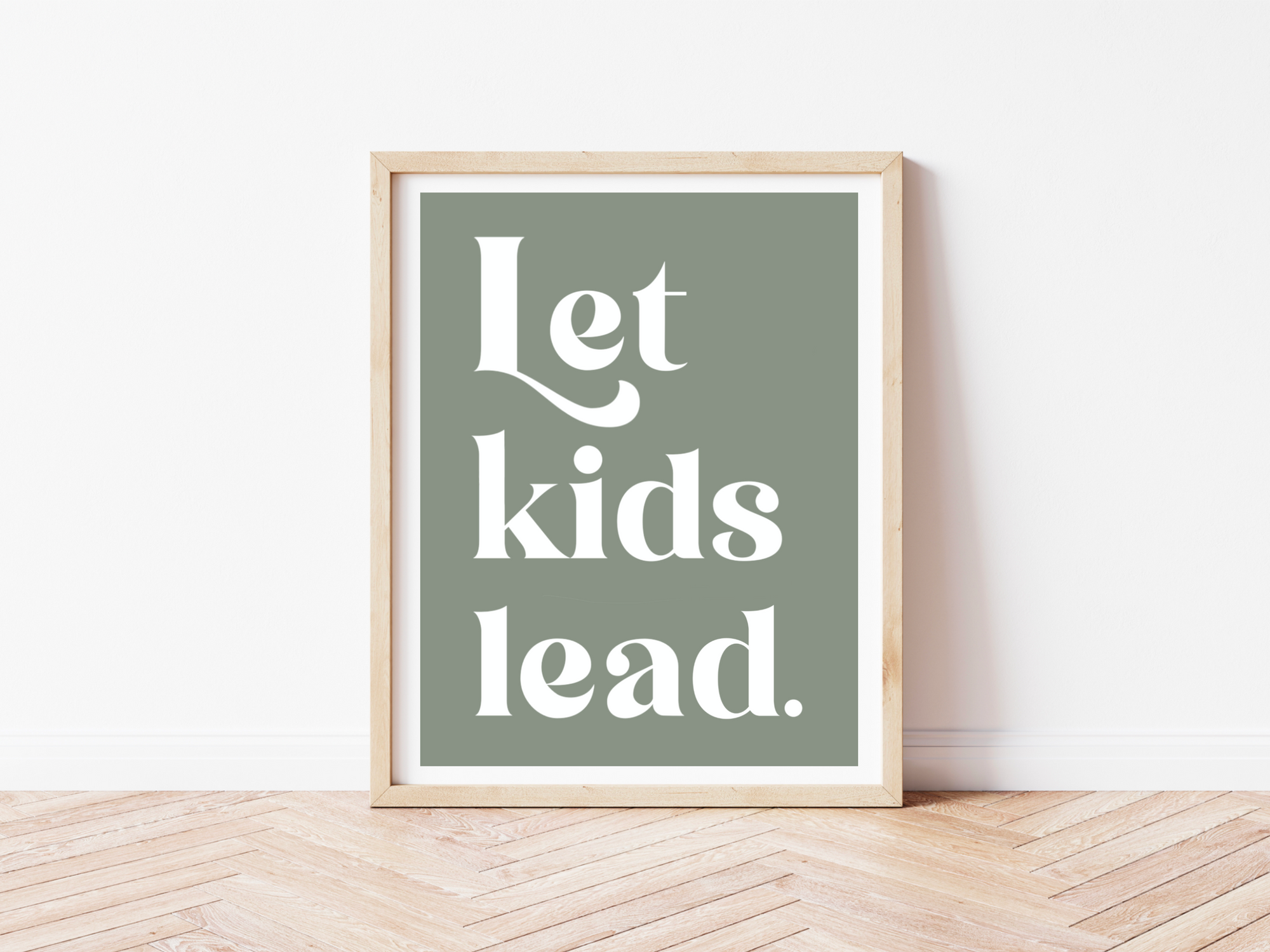 Let Kids Lead Print