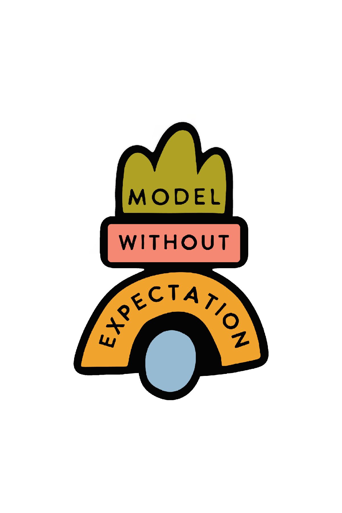 Model Without Expectation Sticker